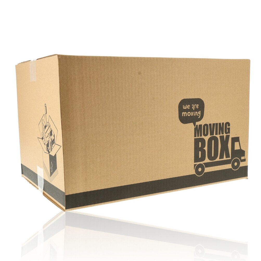 Discountershop Moving boxes 50L - Set of 10 - Sturdy Cardboard Boxes for Home Shifting - Cheap Moving Boxes 50x35x30 cm Discountershop Moving boxes 50L - Set of 10 - Sturdy Cardboard Boxes for Home Shifting - Cheap Moving Boxes 50x35x30 cm