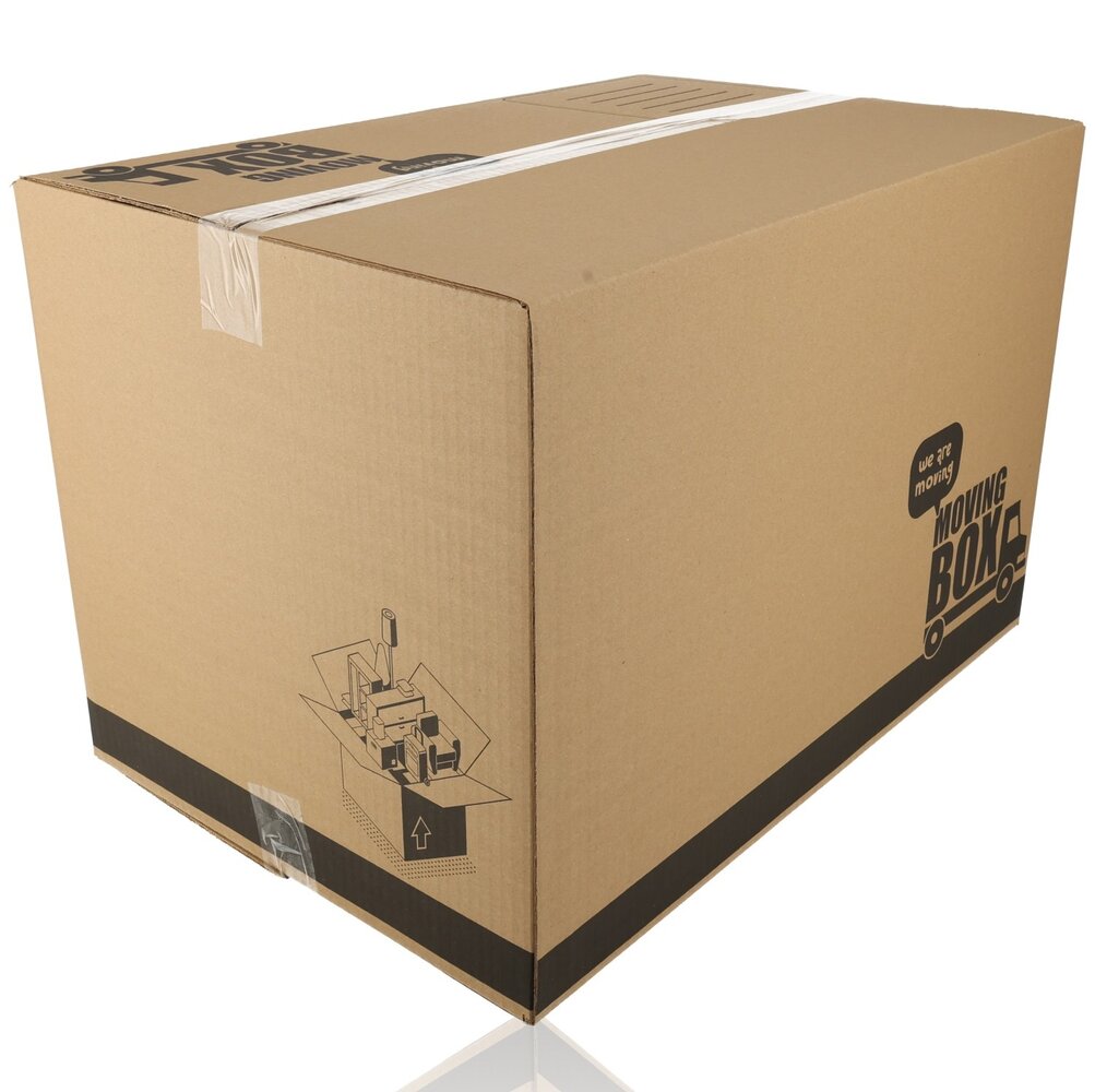 Discountershop Verhuisdozen 95L - Set van 10 Verhuizen Doos Groot - 55 kg Draagkracht - 60x40x40 cm - Professioneel Discountershop Verhuisdozen 95L - Set van 10 Verhuizen Doos Groot - 55 kg Draagkracht - 60x40x40 cm - Professioneel