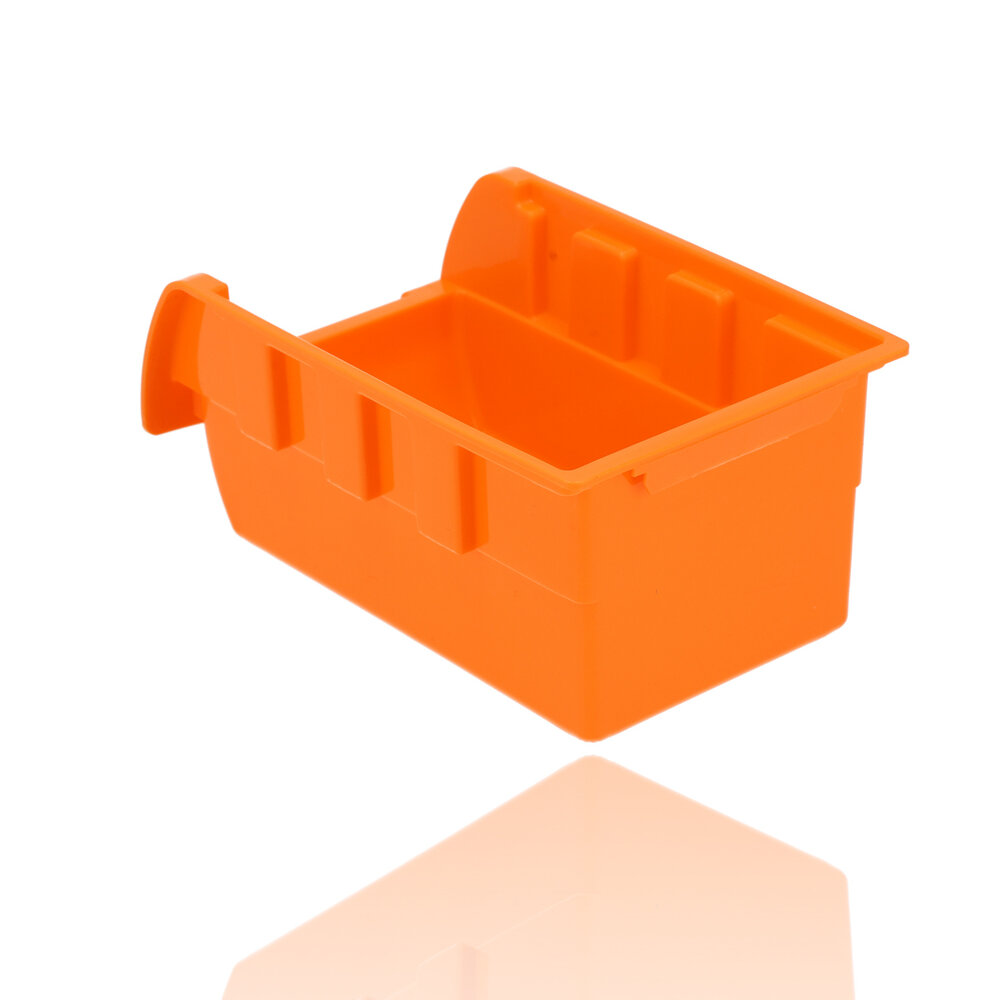 Discountershop 16-delig Wandrek Opbergsysteem – Schuiflades en Stapelboxen voor Gereedschap, Schroeven en Spijkers – Ideaal voor Werkplaats, Schuur, Kantoor & Keukenkast – Inclusief Schroeven en Pluggen