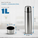 Discountershop Thermos Bottle 1 Liter - Keeps Baby Milk Warm - 8 hours Hot, 4 hours Cold - Stainless Steel Insulated Bottle for Baby Food, Coffee & Tea - Water Filters and Drinking Bottles - Double-walled Thermos Bottle for Camping and Outdoors