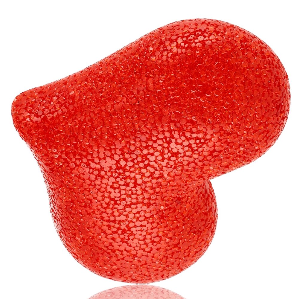 Discountershop Heart-Shaped LED Lamp - Colorful Night Light for Home, Bar & Café | Valentine's Day, Wedding & Party Decoration | LED Desk Lamp