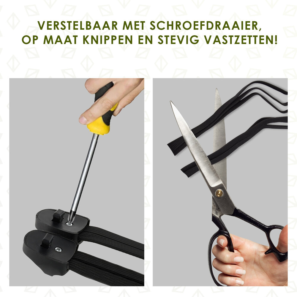 Discountershop Verstelbare Snelbinders met Haak - Elastische Bagagebinder Fiets en Motorfiets | Zwarte Spinbinder 70cm/26-28 Inch met Metalen Haken Discountershop Verstelbare Snelbinders met Haak - Elastische Bagagebinder Fiets en Motorfiets | Zwarte Spinbinder 70cm/26-28 Inch met Metalen Haken