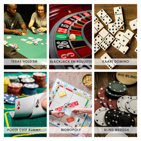 Discountershop Pokerset Texas Hold'em - 96 Pokerchips voor Kaartspellen, Pokerspelletjes, Blackjack en Casino | Poker Chips Set voor Thuisgebruik en Professioneel Spel Discountershop Pokerset Texas Hold'em - 96 Pokerchips voor Kaartspellen, Pokerspelletjes, Blackjack en Casino | Poker Chips Set voor Thuisgebruik en Professioneel Spel