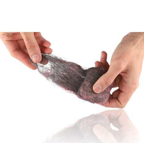 Discountershop Gray & Pink Sheep Wool Soap Sponges | 6.5cm x 5.5cm x 0.8cm | 12 Pieces | Eco Friendly Non-Scratch Durable | For Kitchenware and Solid Soap Discountershop Gray & Pink Sheep Wool Soap Sponges | 6.5cm x 5.5cm x 0.8cm | 12 Pieces | Eco Friendly Non-Scratch Durable | For Kitchenware and Solid Soap