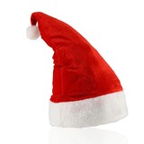 Discountershop Santa Hat Adults - Velvet Christmas Hat with Pom-pom - Christmas Gift - Fits Head Size 56-60 cm Discountershop Santa Hat Adults - Velvet Christmas Hat with Pom-pom - Christmas Gift - Fits Head Size 56-60 cm