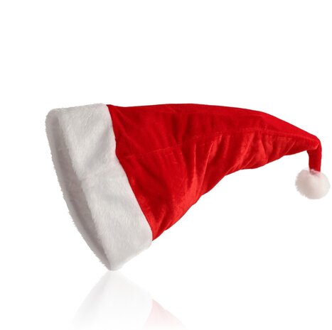 Discountershop Set of 3 Luxury Unisex Christmas Hats - Plush Red/White - For Children & Adults - 100% Polyester - Perfect for Festive Occasions Discountershop Set of 3 Luxury Unisex Christmas Hats - Plush Red/White - For Children & Adults - 100% Polyester - Perfect for Festive Occasions