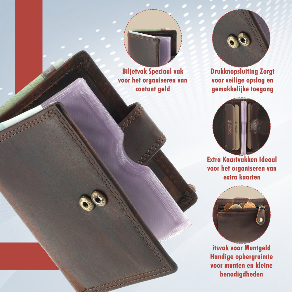 4 East Card Holder - Brown Calf Leather - Double Stitched - Holds 20 Cards + Coin Pocket - Genuine Leather Card Holder for Men & Women 4 East Card Holder - Brown Calf Leather - Double Stitched - Holds 20 Cards + Coin Pocket - Genuine Leather Card Holder for Men & Women