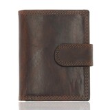 4 East Card Holder - Brown Calf Leather - Double Stitched - Holds 20 Cards + Coin Pocket - Genuine Leather Card Holder for Men & Women 4 East Card Holder - Brown Calf Leather - Double Stitched - Holds 20 Cards + Coin Pocket - Genuine Leather Card Holder for Men & Women