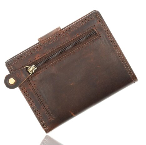 4 East Card Holder - Brown Calf Leather - Double Stitched - Holds 20 Cards + Coin Pocket - Genuine Leather Card Holder for Men & Women 4 East Card Holder - Brown Calf Leather - Double Stitched - Holds 20 Cards + Coin Pocket - Genuine Leather Card Holder for Men & Women