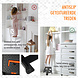 Discountershop opstapkrukje met opbergvak, opstapkruk en krukje met opbergruimte voor extra bereik in huis Discountershop opstapkrukje met opbergvak, opstapkruk en krukje met opbergruimte voor extra bereik in huis