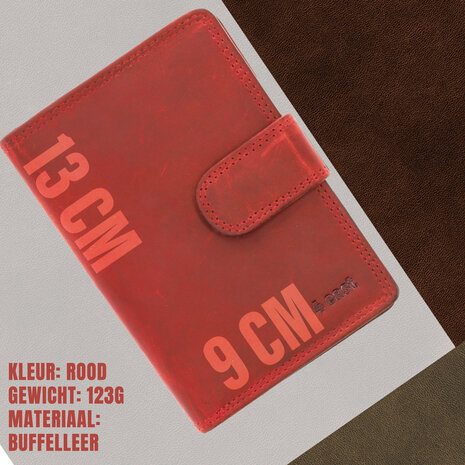 4 East Fashionable Red Leather Zipper Wallet | Women's Wallet With Coin Pocket | 9X13X3 Cm | 14 Passes | 10 Subjects 4 East Fashionable Red Leather Zipper Wallet | Women's Wallet With Coin Pocket | 9X13X3 Cm | 14 Passes | 10 Subjects