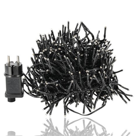 Discountershop Kerstverlichting | Clusterverlichting 576 LED Warm Wit | Voor Binnen & Buiten | +8 Lichtfuncties Discountershop Kerstverlichting | Clusterverlichting 576 LED Warm Wit | Voor Binnen & Buiten | +8 Lichtfuncties