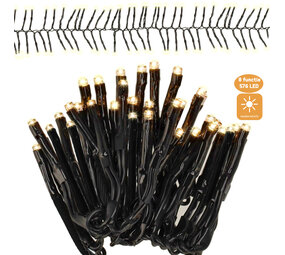 Discountershop Kerstverlichting | Clusterverlichting 576 LED Warm Wit | Voor Binnen & Buiten | +8 Lichtfuncties Discountershop Kerstverlichting | Clusterverlichting 576 LED Warm Wit | Voor Binnen & Buiten | +8 Lichtfuncties