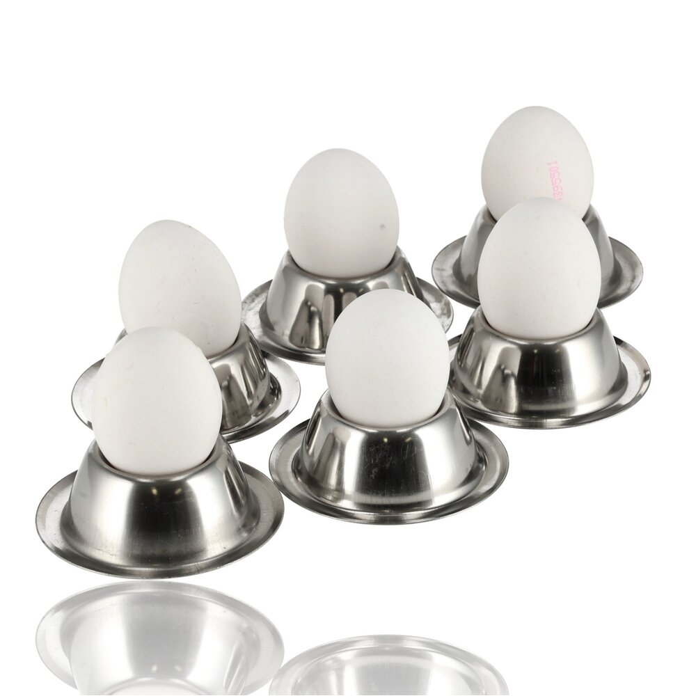 Leonardo Matera Eierdopjes, 6-delige set eierbekers van keramiek, diameter 5,2 cm, hoogte 4 cm, eenvoudig te reinigen, vaatwasmachinebestendig, set van 6 in groen, 023048 Leonardo Matera Eierdopjes, 6-delige set eierbekers van keramiek, diameter 5,2 cm, hoogte 4 cm, eenvoudig te reinigen, vaatwasmachinebestendig, set van 6 in groen, 023048