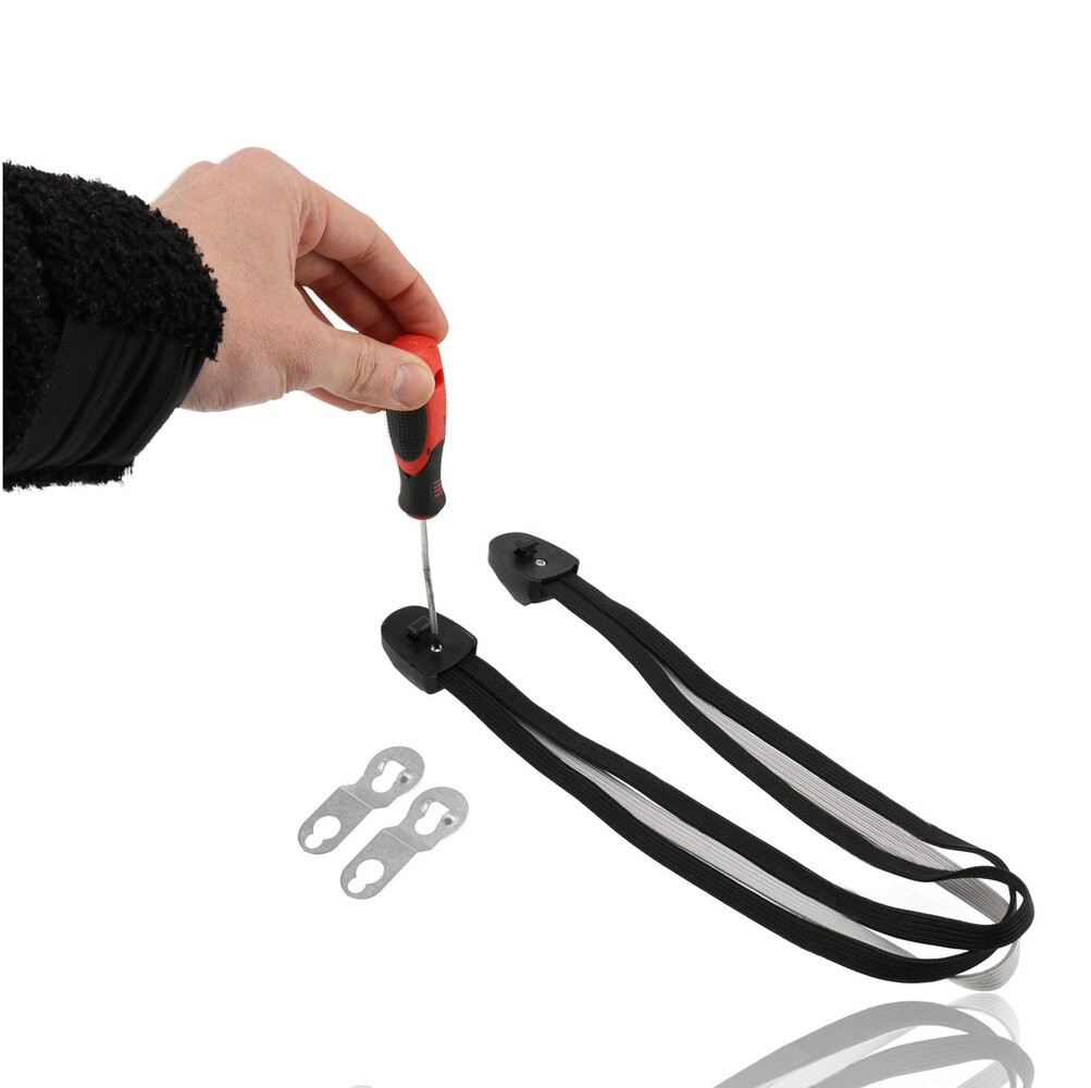 Discountershop Luggage straps Black Universal | Spider Binder with Iron Hook and 3 Elastic Arms | Luggage strap 65cm Extendable to 105cm | For 26-28 Inch Bicycles & Luggage Carrier Discountershop Luggage straps Black Universal | Spider Binder with Iron Hook and 3 Elastic Arms | Luggage strap 65cm Extendable to 105cm | For 26-28 Inch Bicycles & Luggage Carrier