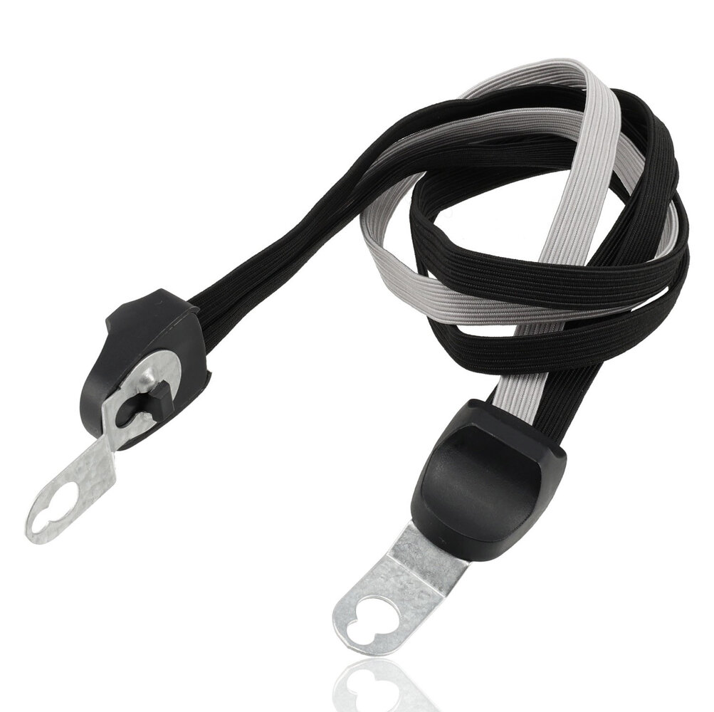 Discountershop Luggage Straps Black Universal Set of 2 | Elastic Bungee Rope with Metal Hooks | 3 Elastic Arms | Luggage strap 65-105cm for 26-28 Inch Bicycles & Luggage Carrier Accessories Discountershop Luggage Straps Black Universal Set of 2 | Elastic Bungee Rope with Metal Hooks | 3 Elastic Arms | Luggage strap 65-105cm for 26-28 Inch Bicycles & Luggage Carrier Accessories