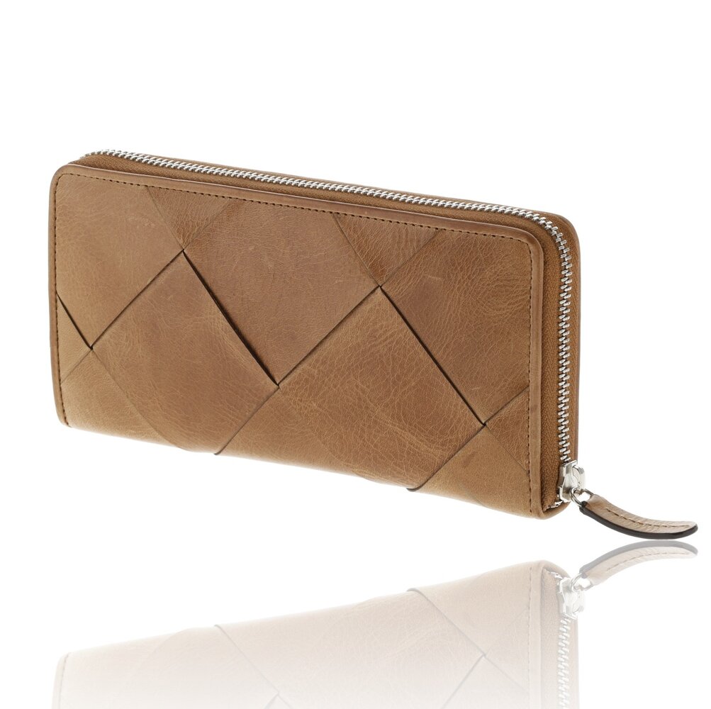 4 East Genuine Leather Women's Zip Around Wallet - With RFID and Coin Pocket - 19.5x10x2 cm - Ideal Gift for Her 4 East Genuine Leather Women's Zip Around Wallet - With RFID and Coin Pocket - 19.5x10x2 cm - Ideal Gift for Her