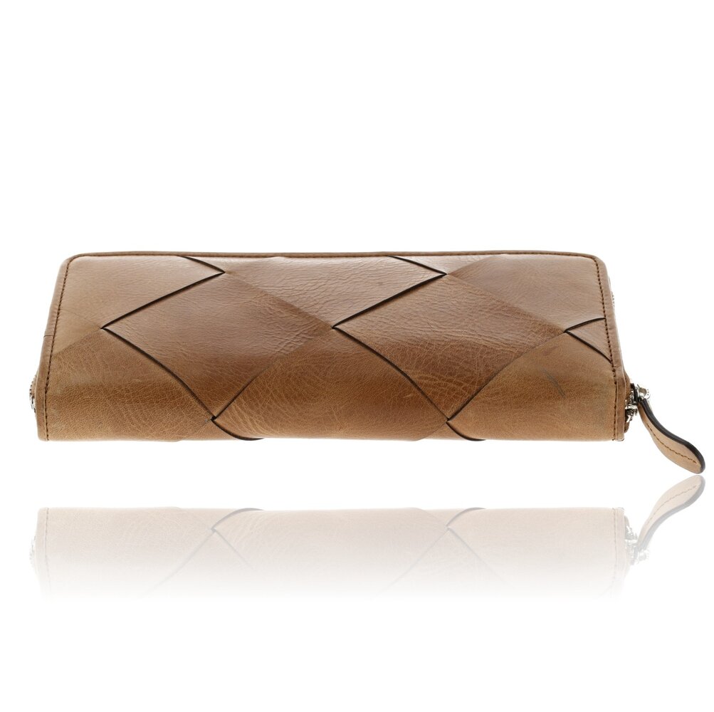 4 East Genuine Leather Women's Zip Around Wallet - With RFID and Coin Pocket - 19.5x10x2 cm - Ideal Gift for Her 4 East Genuine Leather Women's Zip Around Wallet - With RFID and Coin Pocket - 19.5x10x2 cm - Ideal Gift for Her