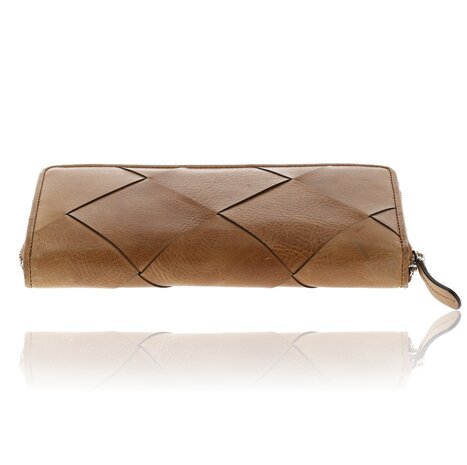 4 East Genuine Leather Women's Zip Around Wallet - With RFID and Coin Pocket - 19.5x10x2 cm - Ideal Gift for Her 4 East Genuine Leather Women's Zip Around Wallet - With RFID and Coin Pocket - 19.5x10x2 cm - Ideal Gift for Her