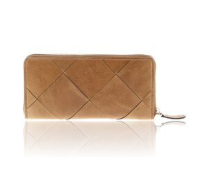 4 East Genuine Leather Women's Zip Around Wallet - With RFID and Coin Pocket - 19.5x10x2 cm - Ideal Gift for Her 4 East Genuine Leather Women's Zip Around Wallet - With RFID and Coin Pocket - 19.5x10x2 cm - Ideal Gift for Her