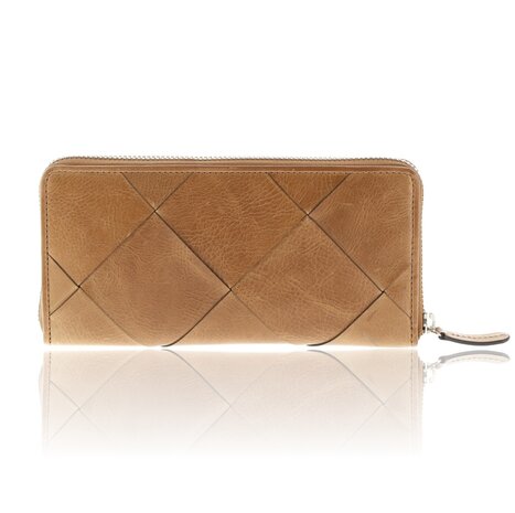 4 East Genuine Leather Women's Zip Around Wallet - With RFID and Coin Pocket - 19.5x10x2 cm - Ideal Gift for Her 4 East Genuine Leather Women's Zip Around Wallet - With RFID and Coin Pocket - 19.5x10x2 cm - Ideal Gift for Her