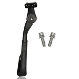 Discountershop Bicycle Stand Rear Fork 16-24 Inch | Single Side Stand for Children's Bicycle, Folding Bicycle, Mountain Bike & Electric Bicycles | Extra Sturdy | Adjustable Bicycle Accessories