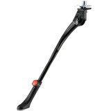 Discountershop Fietsstandaard 24-28 Inch | Aluminium Enkel Standaard Zwart | Verstelbare  Fietsstandaard Voor 24-26-28 Inch Fietsen | Duurzaam en Stabiel