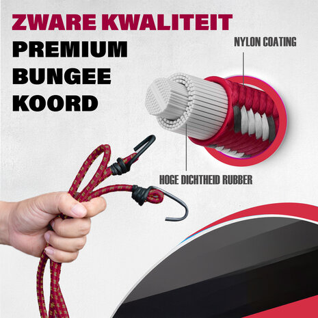 Discountershop Bungee Cord Bicycle 4 Pieces (80cm Ø8mm) - - Elastic Luggage Straps with Hooks - Red Assorted Luggage Ties - 8 Arms Discountershop Bungee Cord Bicycle 4 Pieces (80cm Ø8mm) - - Elastic Luggage Straps with Hooks - Red Assorted Luggage Ties - 8 Arms