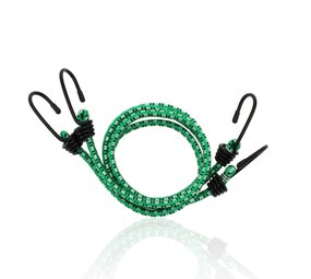Discountershop Luggage Straps - Carrier Ties 2 Pieces (80cm Ø8mm) - Elastic Luggage Tensioners with 4 Hooks - 4-Arm Bungee Cords - Green - Bicycle & Luggage Accessories Discountershop Luggage Straps - Carrier Ties 2 Pieces (80cm Ø8mm) - Elastic Luggage Tensioners with 4 Hooks - 4-Arm Bungee Cords - Green - Bicycle & Luggage Accessories