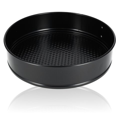 Discountershop Springvorm Set 28 cm – Non-stick & Lekvrij Metalen Taartvorm – Cheesecake Bakvorm voor Taarten, Quiches & Pizza