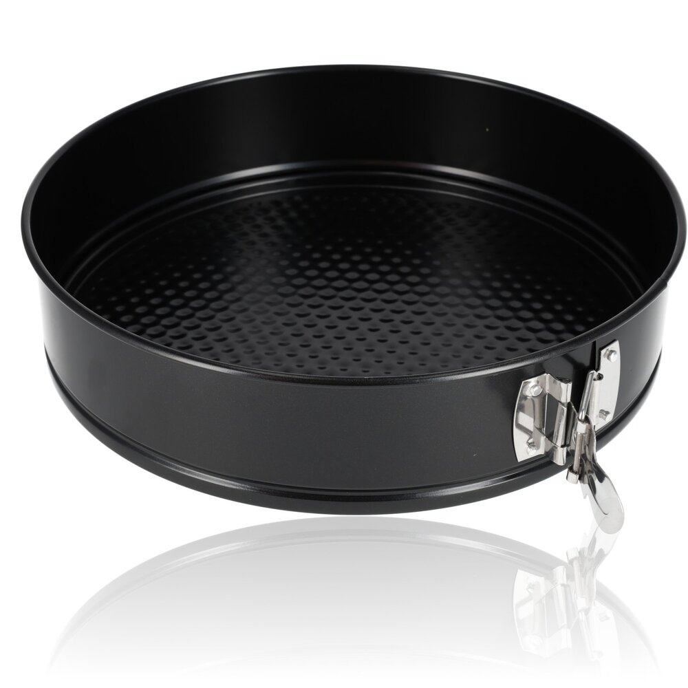 Discountershop Springform Cake Pan Set 28 cm – Non-Stick & Leakproof Metal Cake Mold – Baking Mold for Cheesecake, Cakes, Quiches & Pizza