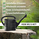 Merkloos Black Watering Can with Sprinkler Head 10 Litre - for Plant Watering, Gardening, Vegetable Garden and Herb Garden Care Merkloos Black Watering Can with Sprinkler Head 10 Litre - for Plant Watering, Gardening, Vegetable Garden and Herb Garden Care