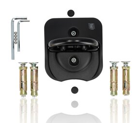 Discountershop Ground Anchor / Wall Anchor ART 4 - Safety Anchor for Motorcycle, Scooter & Bicycle - EU Motorcycle Lock & Safety Anchor Ideal for Outdoor Use Discountershop Ground Anchor / Wall Anchor ART 4 - Safety Anchor for Motorcycle, Scooter & Bicycle - EU Motorcycle Lock & Safety Anchor Ideal for Outdoor Use