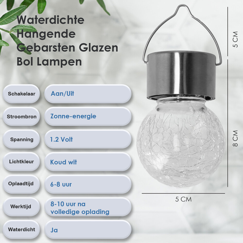 Discountershop Solar Buitenverlichting LED – Waterdichte Zonne-lantaarn 1,2 Volt – Oplaadtijd 6-8 uur – Solar Tuinverlichting met Sensor en Wandhaak Discountershop Solar Buitenverlichting LED – Waterdichte Zonne-lantaarn 1,2 Volt – Oplaadtijd 6-8 uur – Solar Tuinverlichting met Sensor en Wandhaak