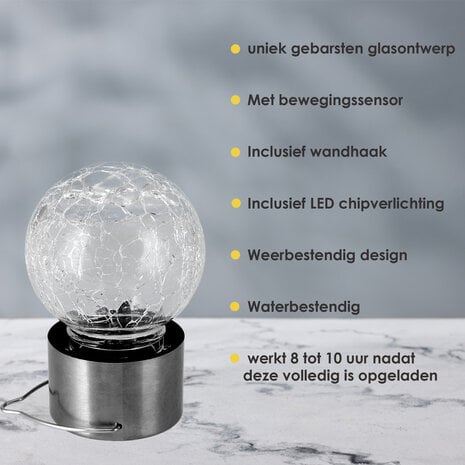 Discountershop Solar Outdoor Lighting LED - Waterproof Solar Lantern 1.2 Volt - Charging time 6-8 hours - Solar Garden Lighting with Sensor and Wall Hook Discountershop Solar Outdoor Lighting LED - Waterproof Solar Lantern 1.2 Volt - Charging time 6-8 hours - Solar Garden Lighting with Sensor and Wall Hook