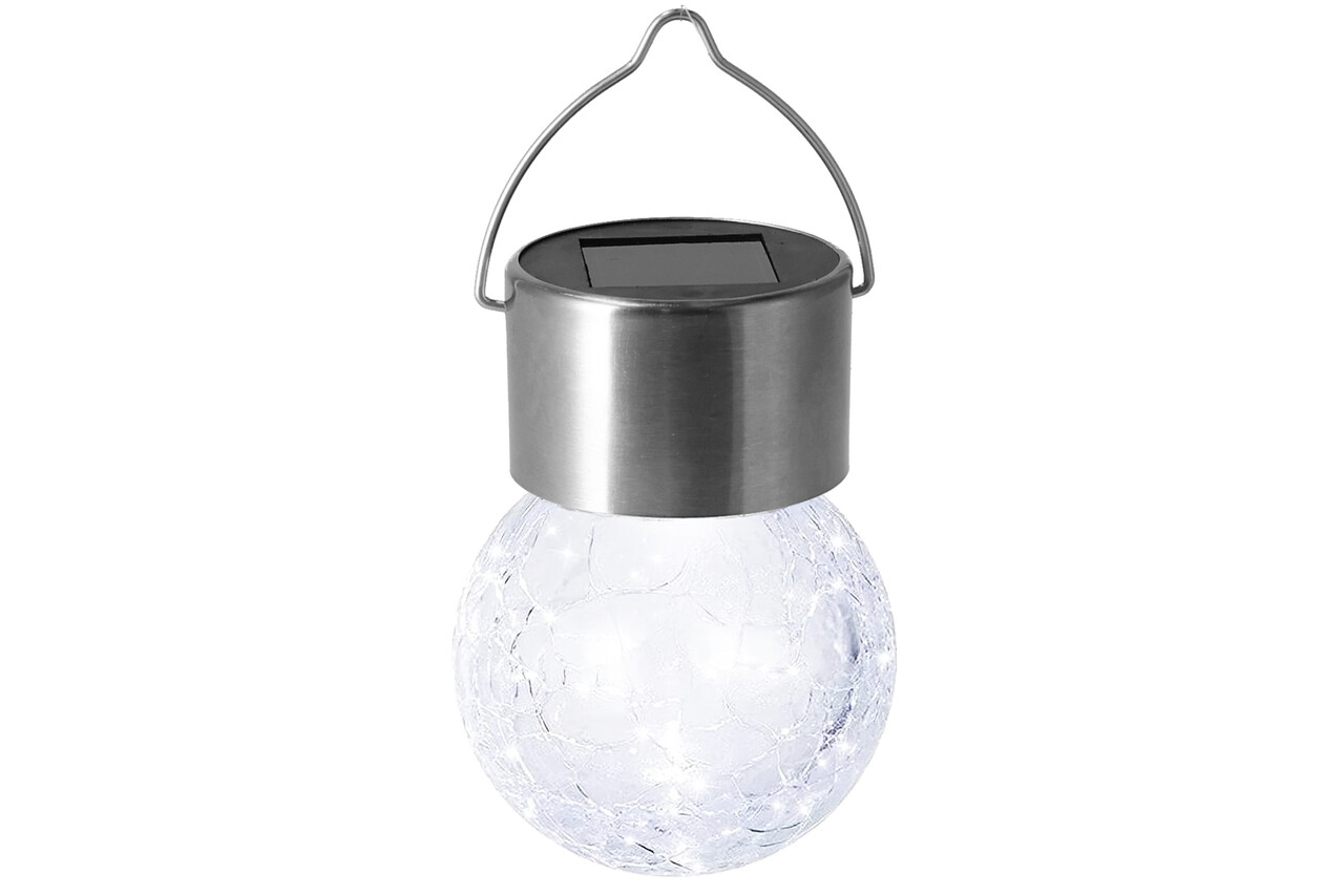 Discountershop Solar Outdoor Lighting LED - Waterproof Solar Lantern 1.2 Volt - Charging time 6-8 hours - Solar Garden Lighting with Sensor and Wall Hook Discountershop Solar Outdoor Lighting LED - Waterproof Solar Lantern 1.2 Volt - Charging time 6-8 hours - Solar Garden Lighting with Sensor and Wall Hook