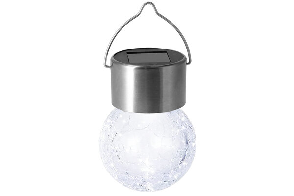 Discountershop Solar Outdoor Lighting LED - Waterproof Solar Lantern 1.2 Volt - Charging time 6-8 hours - Solar Garden Lighting with Sensor and Wall Hook Discountershop Solar Outdoor Lighting LED - Waterproof Solar Lantern 1.2 Volt - Charging time 6-8 hours - Solar Garden Lighting with Sensor and Wall Hook