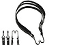 Bicycle Fasteners: Powerful Luggage Spider for 26 and 28 inch Wheels with 3 Elastics and Handy Heel - Stylish Black - Spinbinder bike Bicycle Fasteners: Powerful Luggage Spider for 26 and 28 inch Wheels with 3 Elastics and Handy Heel - Stylish Black - Spinbinder bike