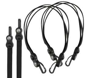 Merkloos Bicycle carrier straps 2 pieces: Robust Luggage Spider for 26 and 28 inch Wheels with 3 Elastics, Handy Heel and Elegant Black Design Merkloos Bicycle carrier straps 2 pieces: Robust Luggage Spider for 26 and 28 inch Wheels with 3 Elastics, Handy Heel and Elegant Black Design