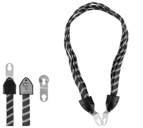 Discountershop Bungee Cord with Hooks 67cm – Stretchable to 102cm – Elastic Bungee Cord for Bike, Moving & Camping – Black Luggage Tie Down Straps 26 inches Discountershop Bungee Cord with Hooks 67cm – Stretchable to 102cm – Elastic Bungee Cord for Bike, Moving & Camping – Black Luggage Tie Down Straps 26 inches