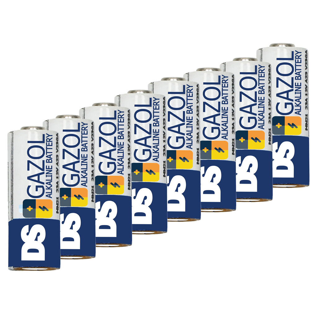 Discountershop MN21 Alkaline 23A 12V Battery - 0% Mercury & Lead Free | 12V Mini Battery | Long Lasting Power for Remote Controls, Car Keys & Sensors Discountershop MN21 Alkaline 23A 12V Battery - 0% Mercury & Lead Free | 12V Mini Battery | Long Lasting Power for Remote Controls, Car Keys & Sensors