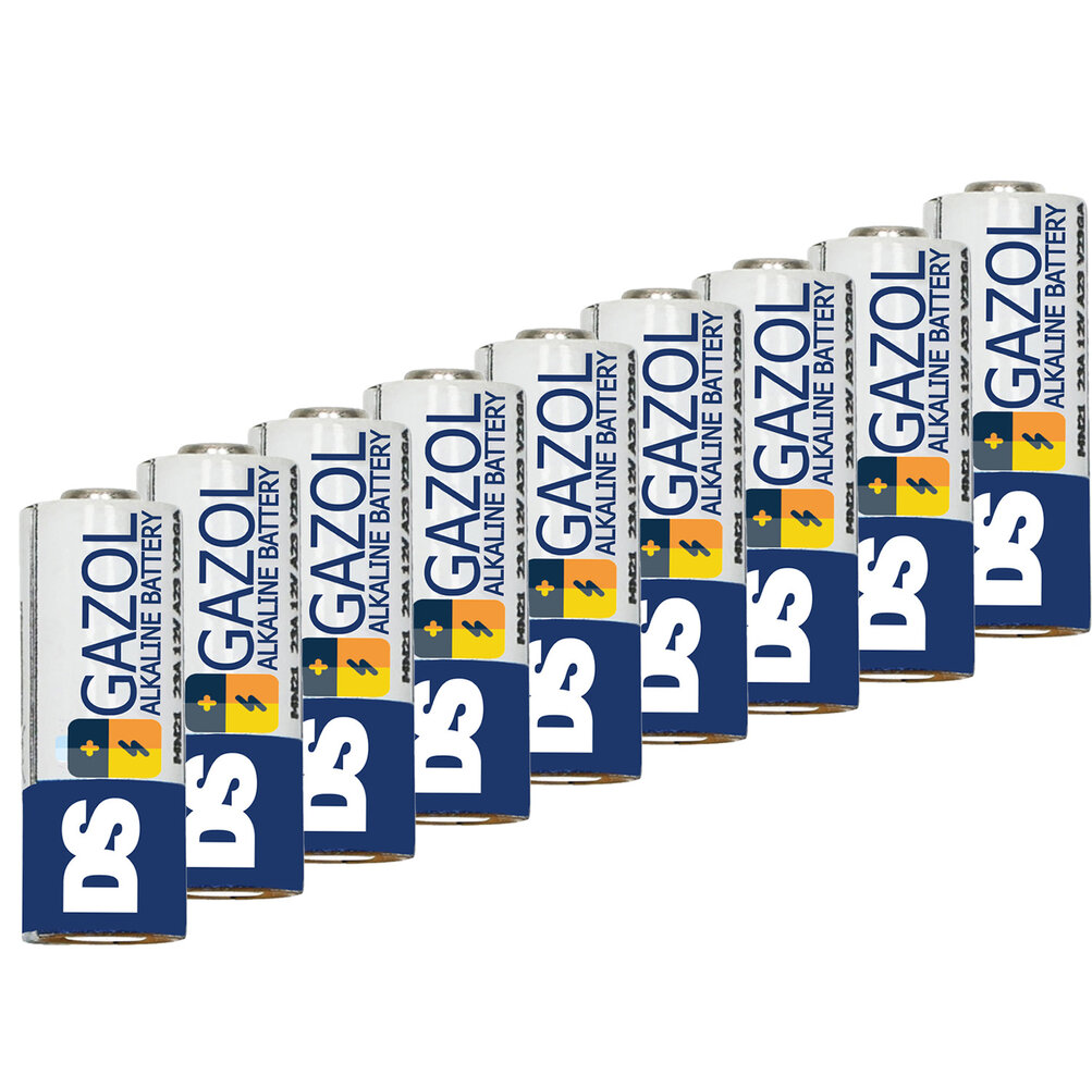 Discountershop MN21 Alkaline 23A 12V Battery - 0% Mercury & Lead Free | 12V Mini Battery | Long Lasting Power for Remote Controls, Car Keys & Sensors Discountershop MN21 Alkaline 23A 12V Battery - 0% Mercury & Lead Free | 12V Mini Battery | Long Lasting Power for Remote Controls, Car Keys & Sensors