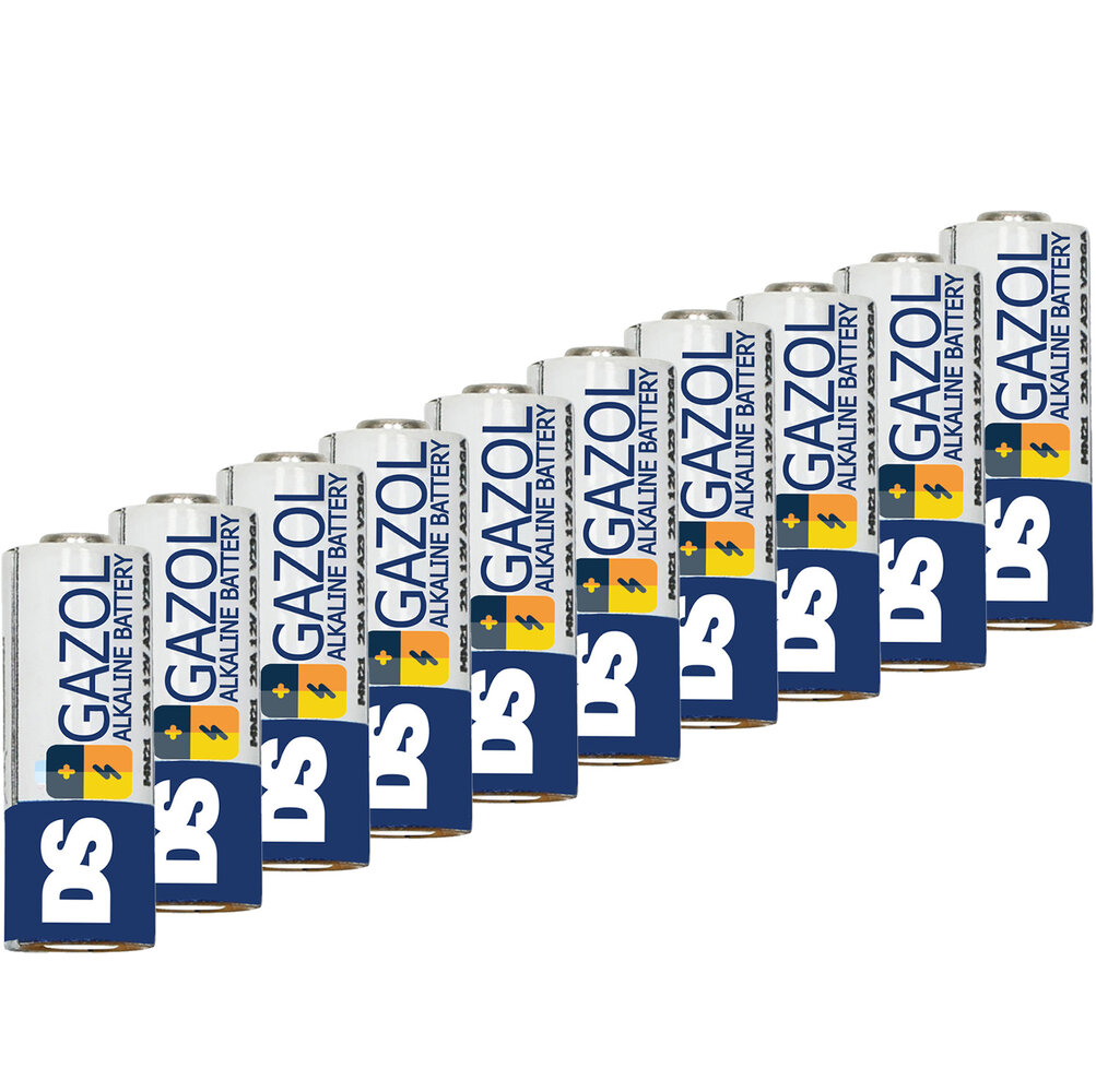 Discountershop MN21 Alkaline 23A 12V Battery - 0% Mercury & Lead Free | 12V Mini Battery | Long Lasting Power for Remote Controls, Car Keys & Sensors Discountershop MN21 Alkaline 23A 12V Battery - 0% Mercury & Lead Free | 12V Mini Battery | Long Lasting Power for Remote Controls, Car Keys & Sensors