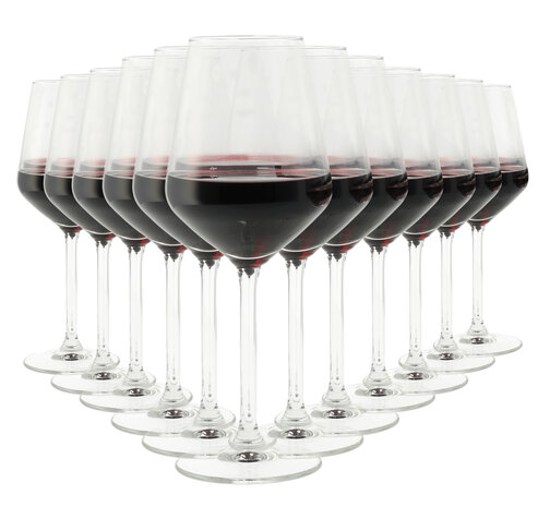 Discountershop Luxe Wittewijnglazen - 37cl Helder Glas - 370ml - Spiegelau Glazenset voor Diner & Dessertwijn