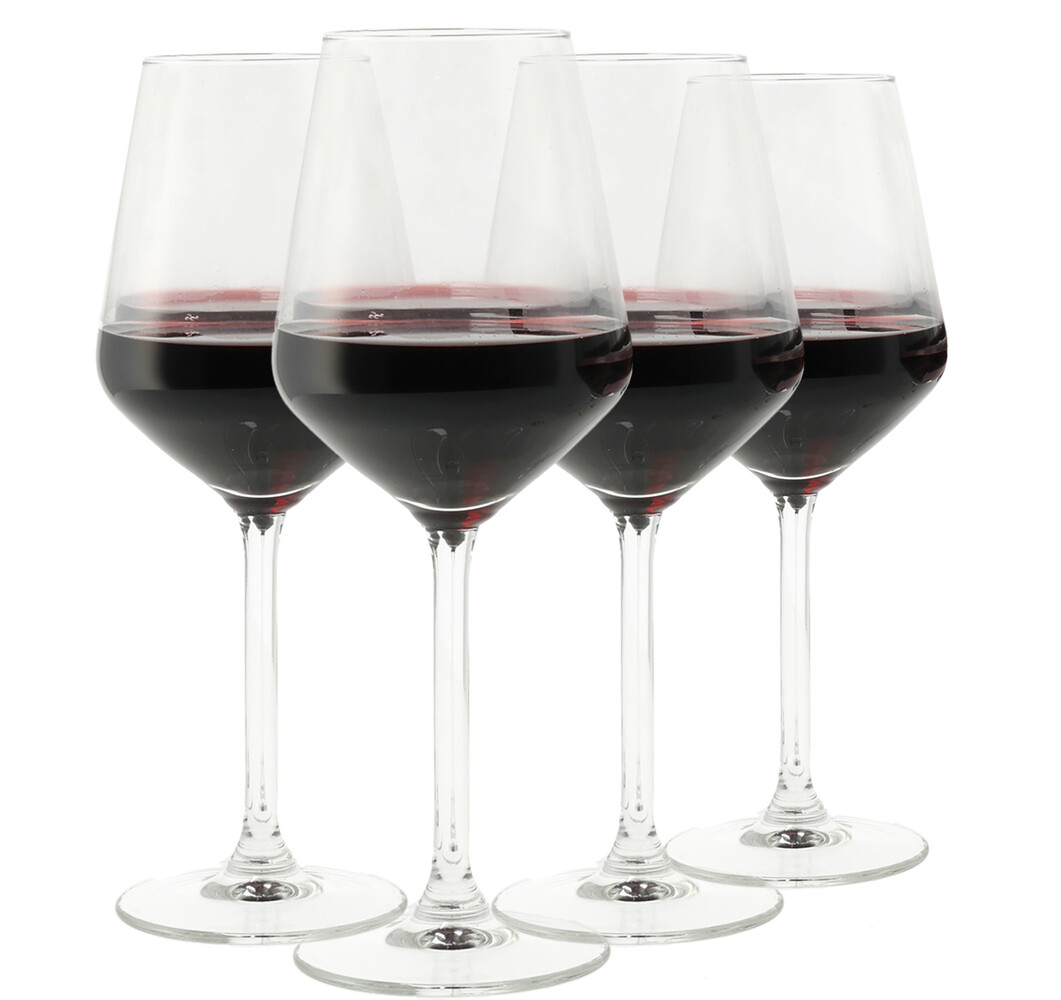 Discountershop Luxe Wittewijnglazen - 37cl Helder Glas - 370ml - Spiegelau Glazenset voor Diner & Dessertwijn