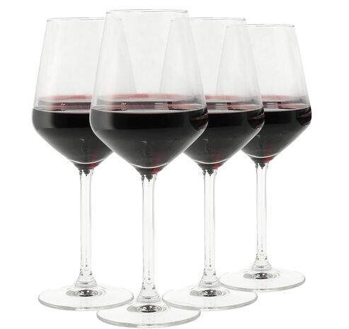 Discountershop Luxe Wittewijnglazen - 37cl Helder Glas - 370ml - Spiegelau Glazenset voor Diner & Dessertwijn