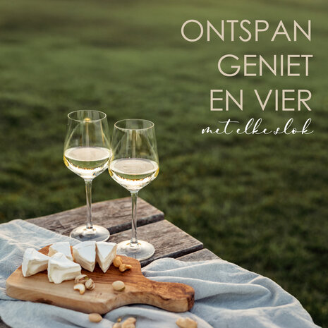 Discountershop Luxe Wittewijnglazen - 37cl Helder Glas - 370ml - Spiegelau Glazenset voor Diner & Dessertwijn