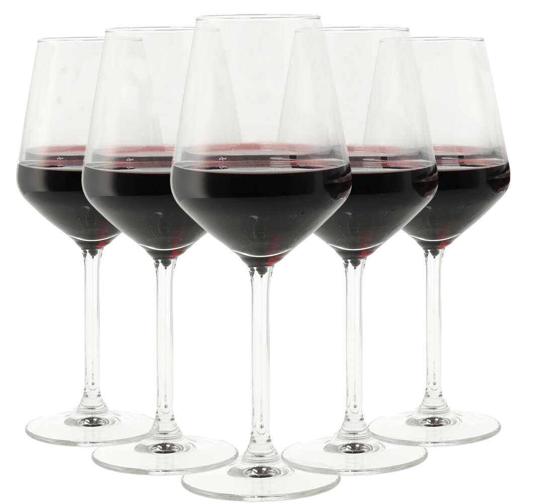 Discountershop Luxe Wittewijnglazen - 37cl Helder Glas - 370ml - Spiegelau Glazenset voor Diner & Dessertwijn