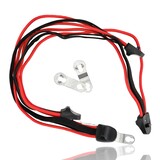 Discountershop Elastic Stretchable Bungee Cords 60cm Ø8mm with Hooks - 2-Arm Luggage Strap | Best Quick Release Straps for Luggage Carrier, Electric Bike & City Bike Discountershop Elastic Stretchable Bungee Cords 60cm Ø8mm with Hooks - 2-Arm Luggage Strap | Best Quick Release Straps for Luggage Carrier, Electric Bike & City Bike