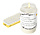 Memorial Candles - White Grave Candles with Plastic Cover - Windproof Memorial Candle - 50 Hour Burning Time - Weatherproof Outdoor Candle for Remembrance